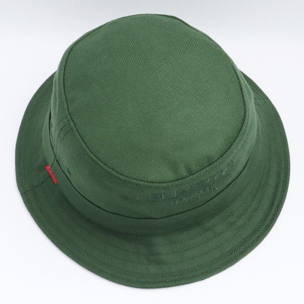 Supreme Wool Herringbone Crusher 緑 Supreme Wool Herringbone Crusher 緑