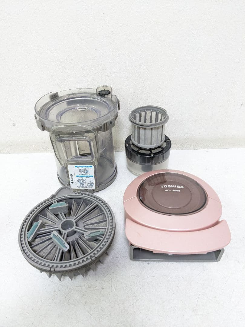 東芝 VC-J1000-P サイクロン式掃除機 2012年製 ヘッド無し - メルカリ