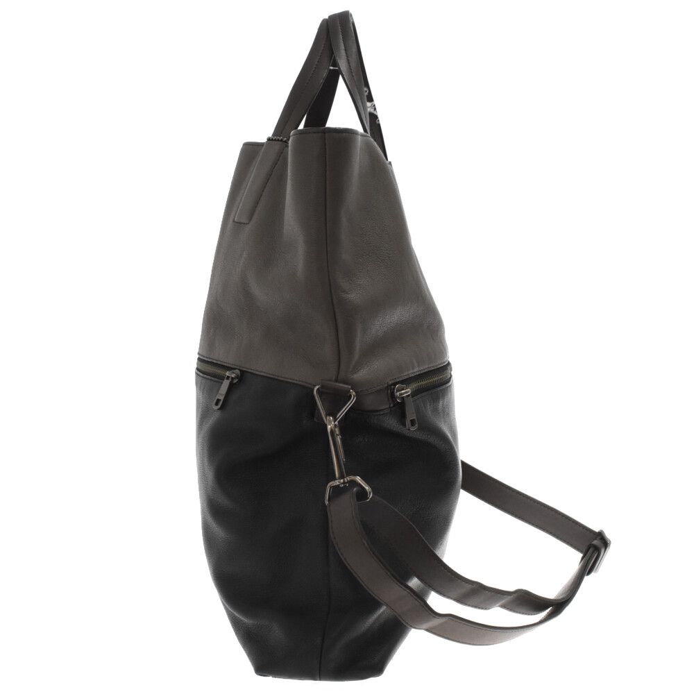COACH トートバッグ レザー ブラック バイカラー 2way 71292 激レア・極美品】コーチ☆トートバッグ 2way パイソン バイ