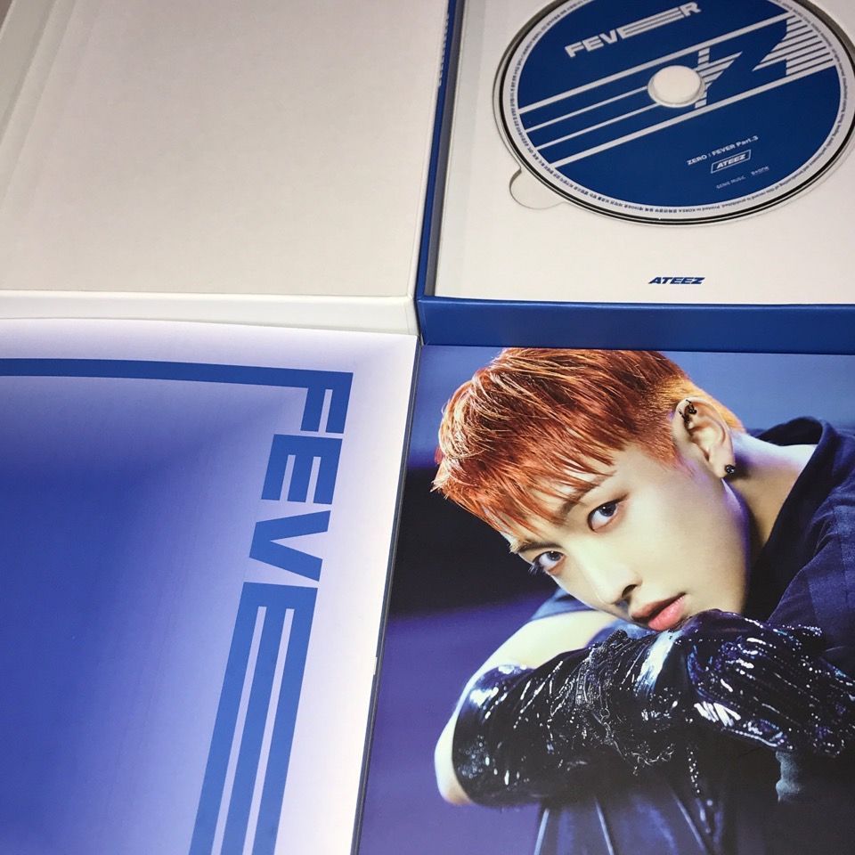 ATEEZ 直筆サイン「ZERO：FEVER Part.3」Z ver.CD | hospitaldeyumbo