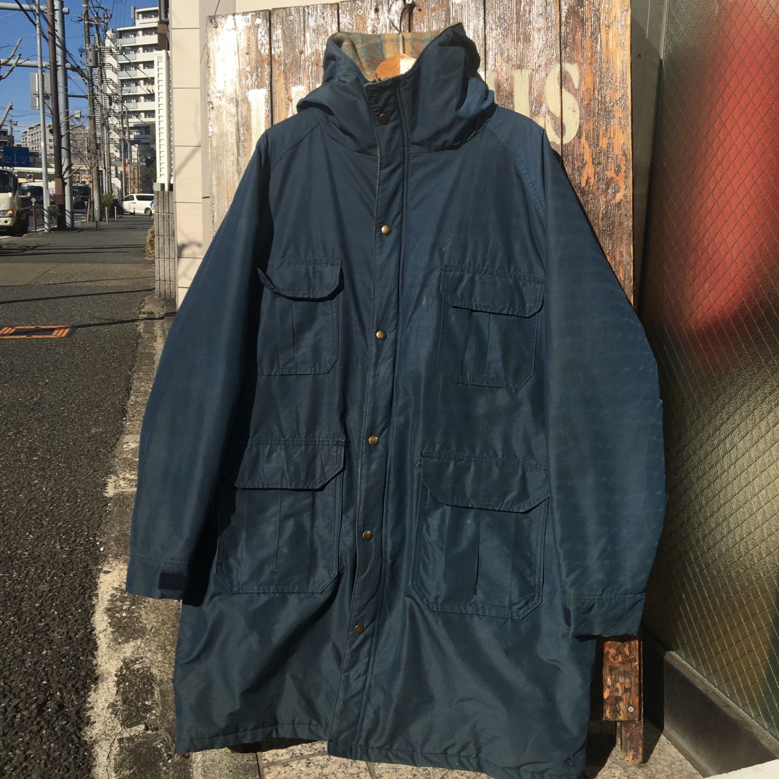 70s Vintage【Woolrich】白タグ ビンテージ ウールリッチ 60/40 