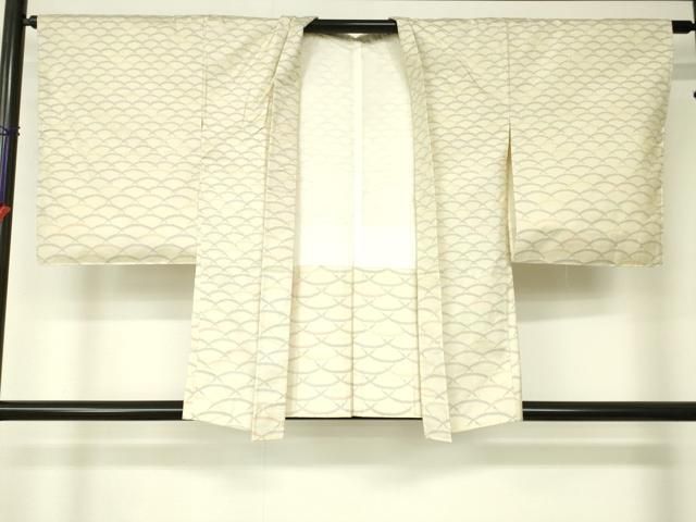 平和屋着物羽織　本場大島紬　芝文　正絹　逸品　未使用　DAAK9416cm