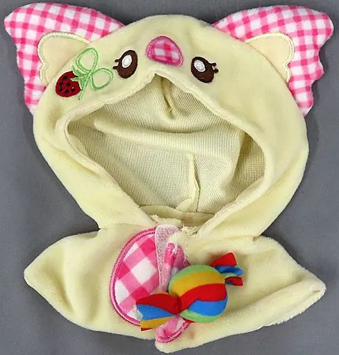 アイカツ UCHI-NOKO スウィーティーベリー 中古】ぬいぐるみ ポンチョ(スウィーティーベリー) ぬいぐるみ用衣装