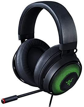 【-非常に良い】Razer Kraken Ultimate 7.1 ゲーミングヘッドセット USB THX 7.1 Chroma 冷却ジェルパッド ノイズキャンセリングマイク PC PS4 PS5 Switch 【日