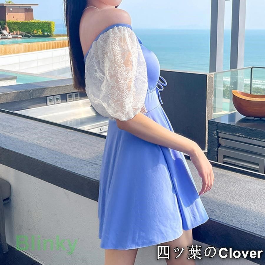 ドローストリング ワンピース水着 韓国風 韓国風返品不可商品 miniministore : YuiShop 3色水着 ドロー 2点セットサイドオープン Ladies Lace レースレディース 韓国風ワンピース水着体型カバーレディース返品不可 ギャル系 ロング