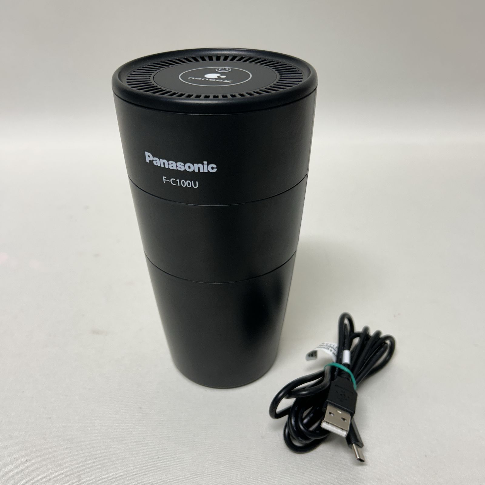 浜館69-443 Panasonic パナソニック ナノイー発生機 F-C100U ブラック USB接続