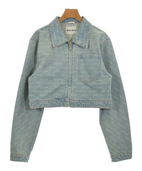 Miu Miu デニムジャケット　中古 Miu Miu デニムジャケット レディース 【古着】【中古】【送料