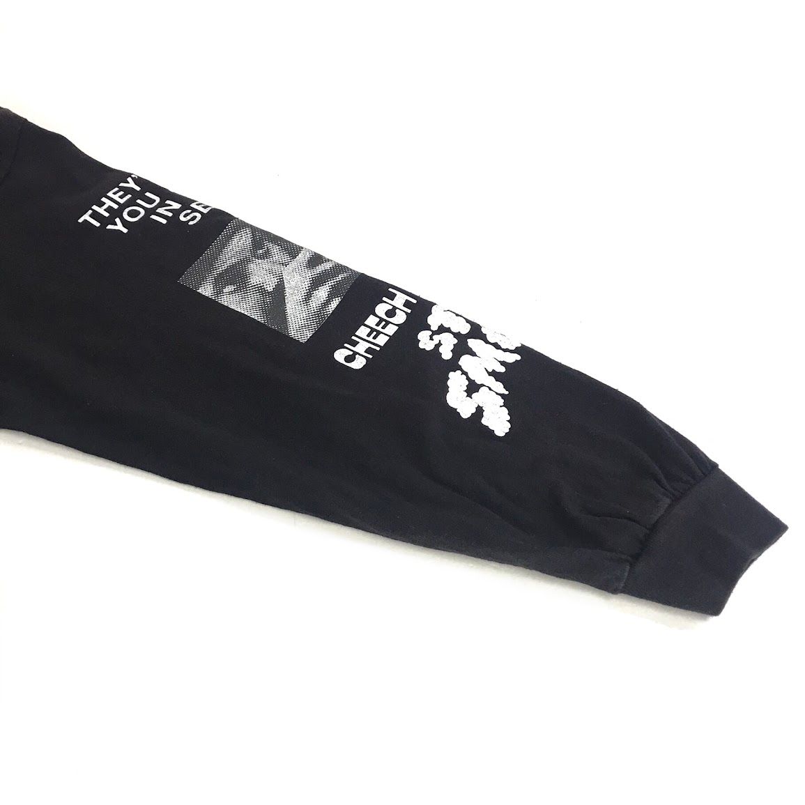 倉吉店 WACKOMARIA ワコマリア 長袖Ｔシャツ CREW NECK LONG SLEEVE T-SHIRT TYPE-1 STILL SMOKIN CCSS-WM-LT01 ブラック サイズ XL 104 KARIMZIABAT_FR