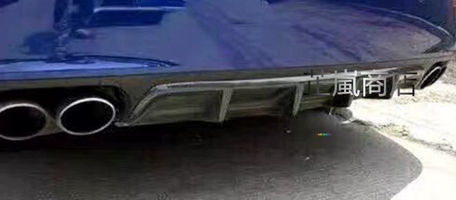 14-16年 マセラティ ギブリ カーボン リアリップ ディフューザー