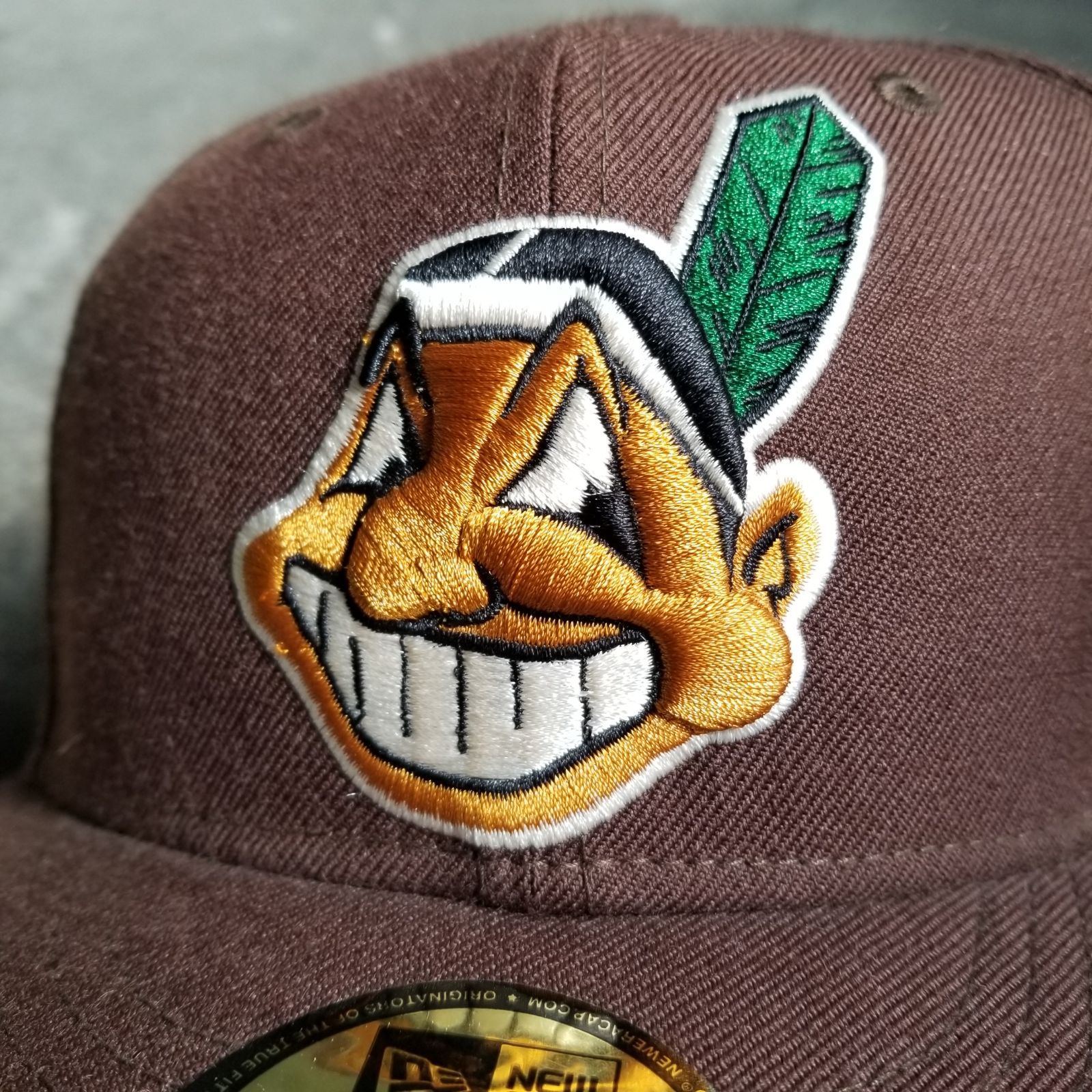 NEW ERA 59FIFTY MLB Cleveland Indians ワフー酋長 59.6