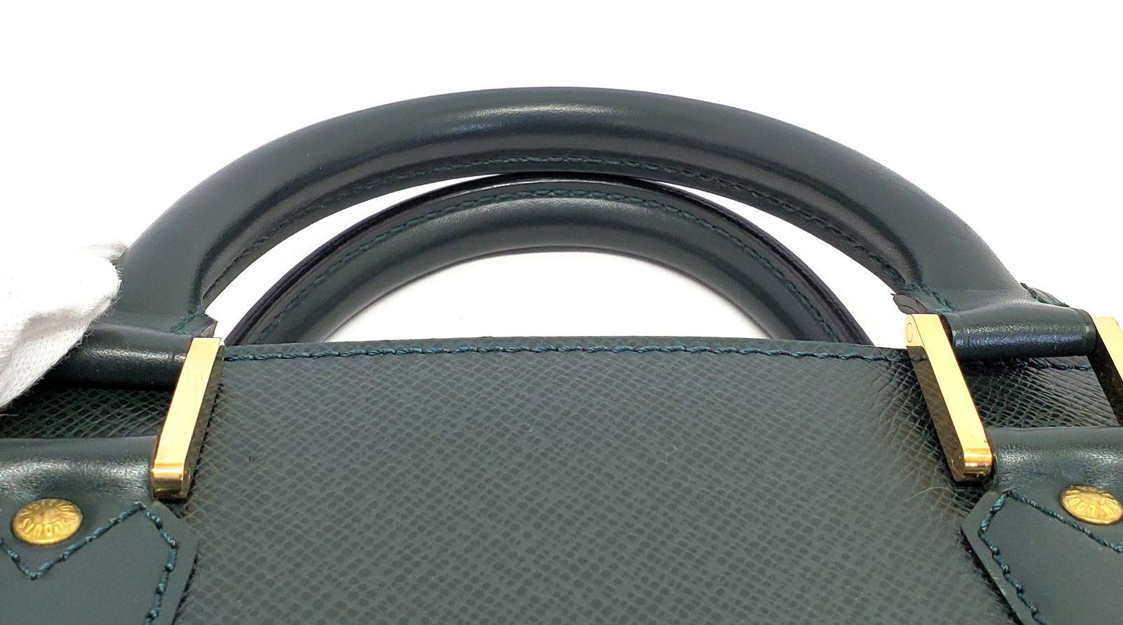 ルイヴィトン タイガ セルヴィエット クラド ビジネスバッグ ダーク