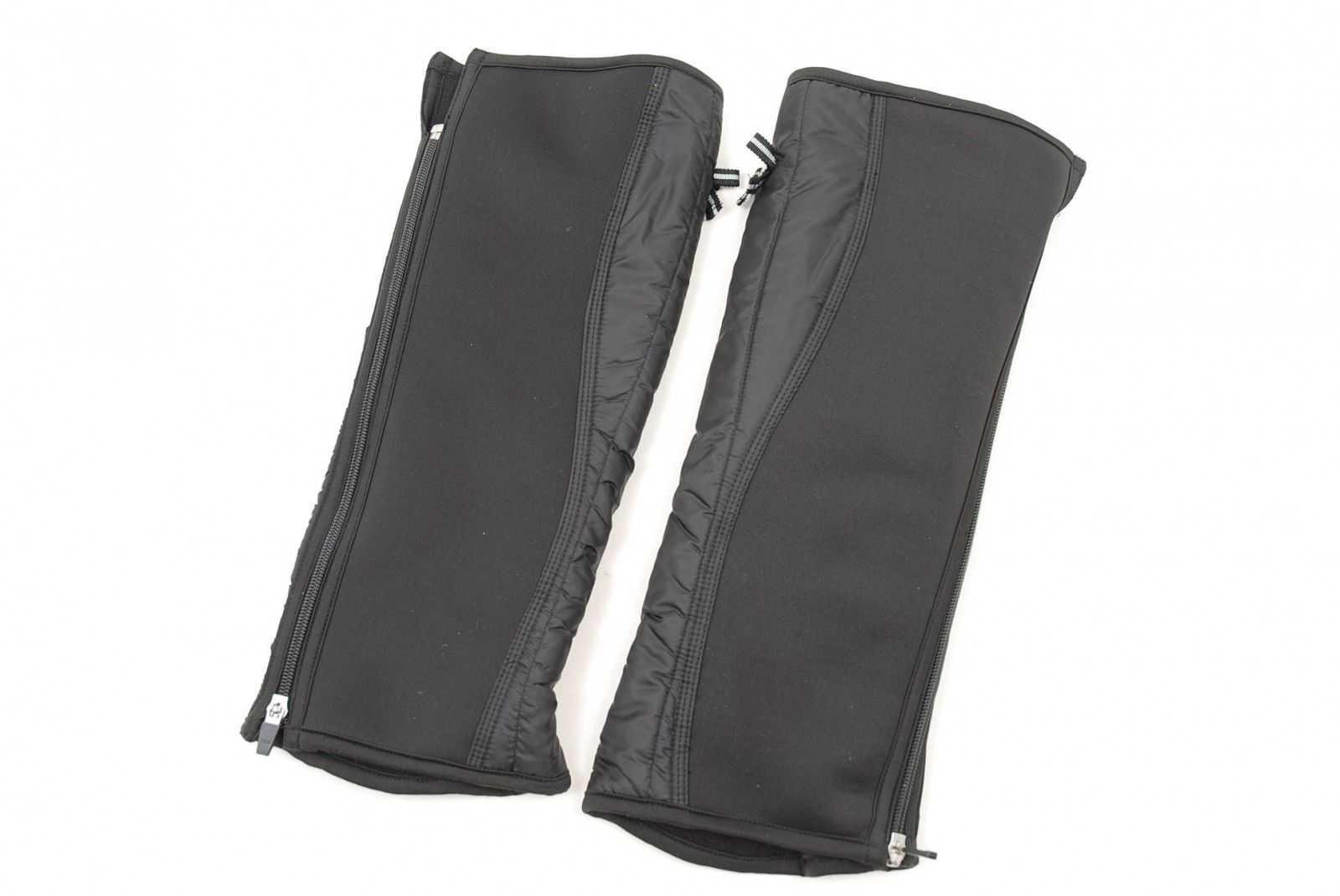 レディース ランバンスポール LANVIN SPORT レッグウォーマー フリー ブラック 黒 中綿入り