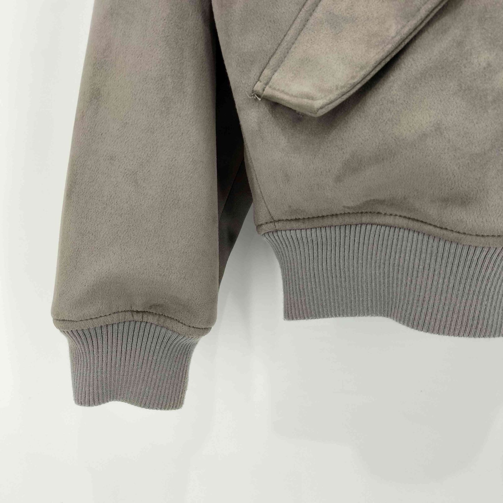 ザラ ZARA フェイクスエード ボンバージャケット メンズ import