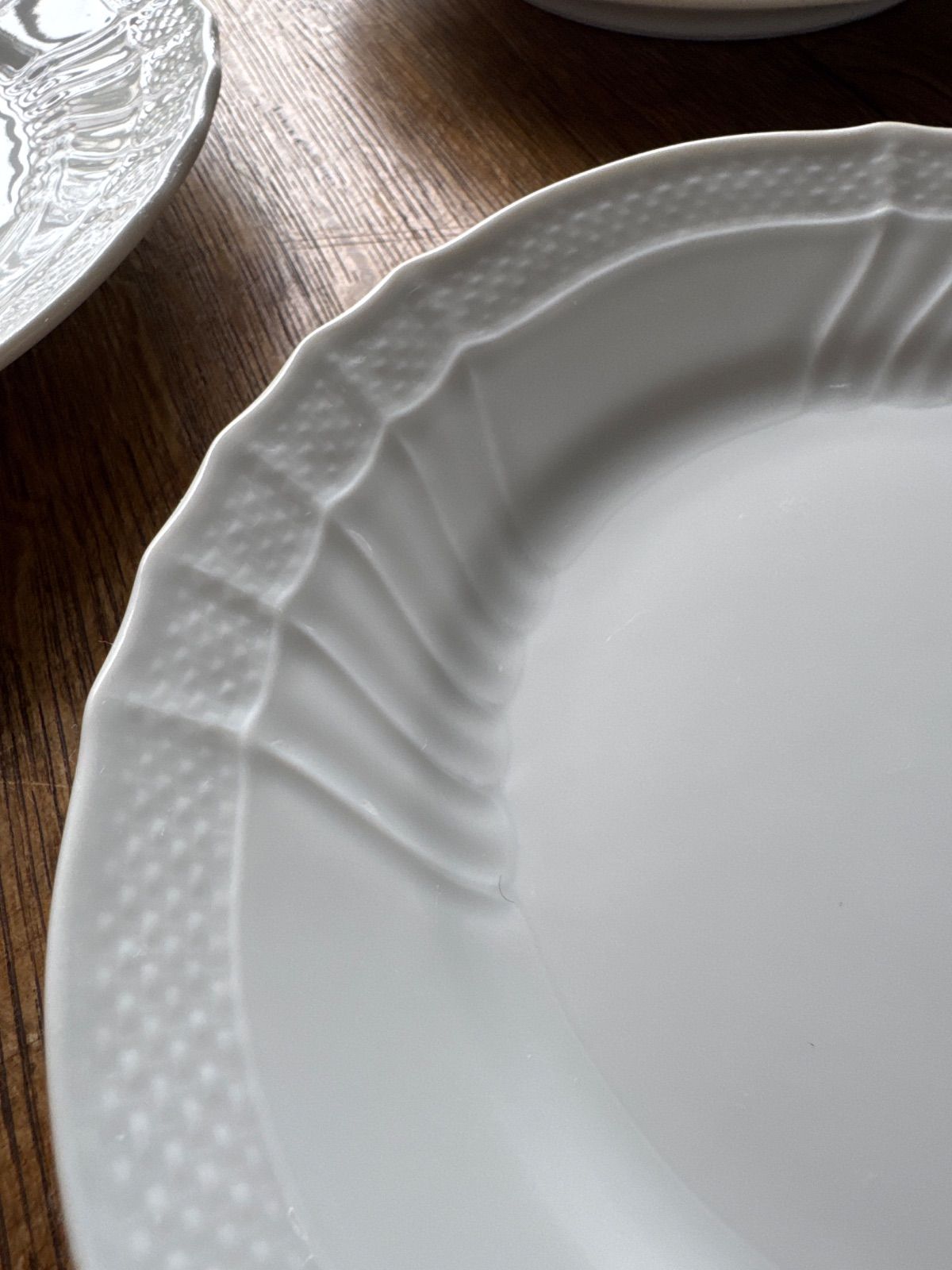 リチャード・ジノリ Richard Ginori「ベッキオホワイト」ケーキ皿 3客