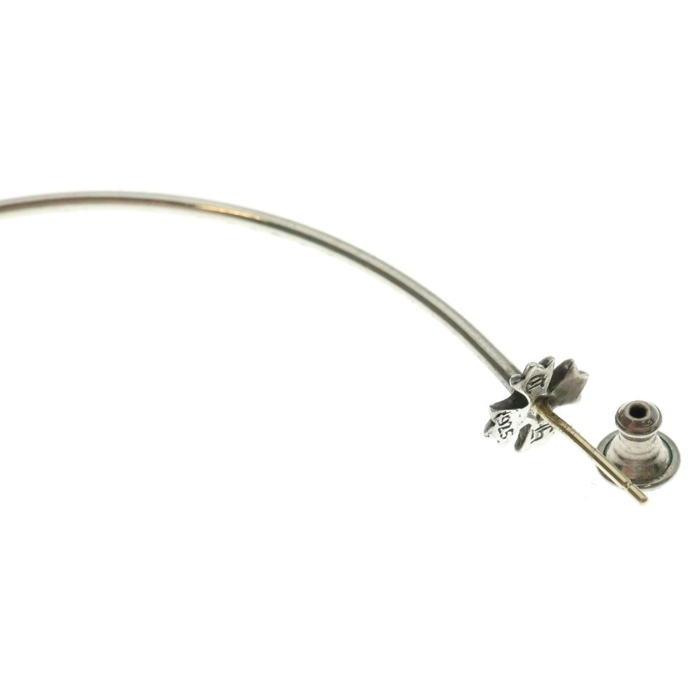クロムハーツ HOOP CH PLS/CHプラスフープ シルバーピアス メンズ