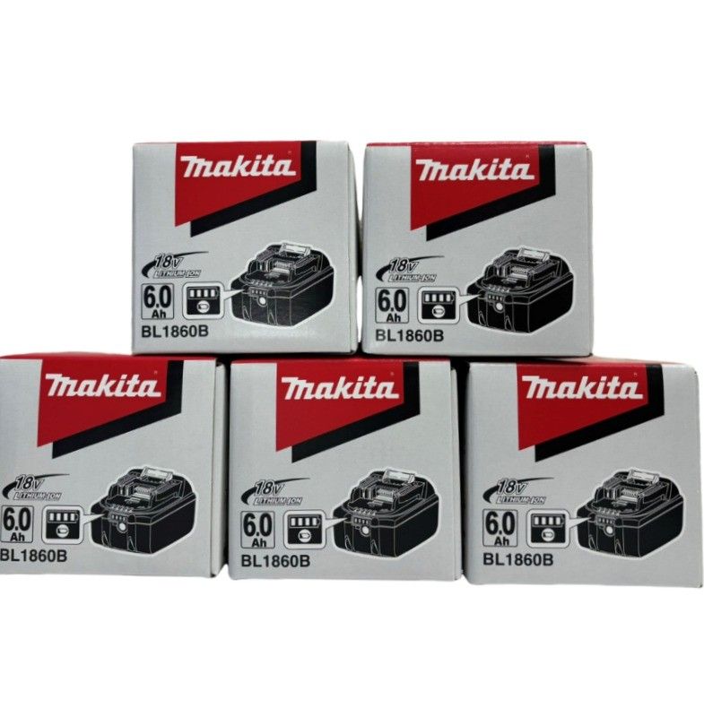 makita スライド式リチウムイオンバッテリBL1860B 5個 makita スライド式リチウムイオンバッテリBL1860B 5個