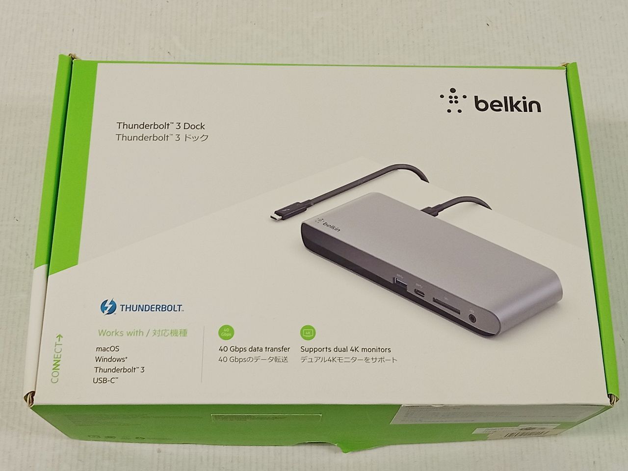 Belkin ベルキン Thunderbolt 3 Dock Pro ドッキングステーション