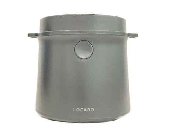 新品未使用　ロカボ炊飯器  LOCABO JM-C20E-B BLACK