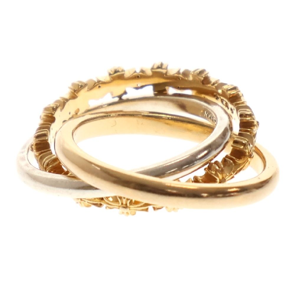 CHROME HEARTS (クロムハーツ) 22K TINY E CH PLUS BAND TRPL