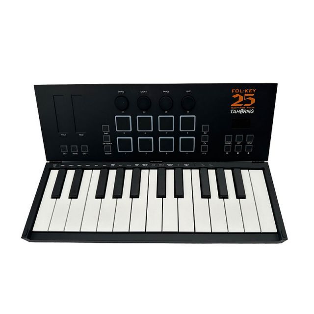 TAHORNG FOL-KEY25 折りたたみ式25鍵MIDIキーボード＆コントローラー タホーン フォルキー