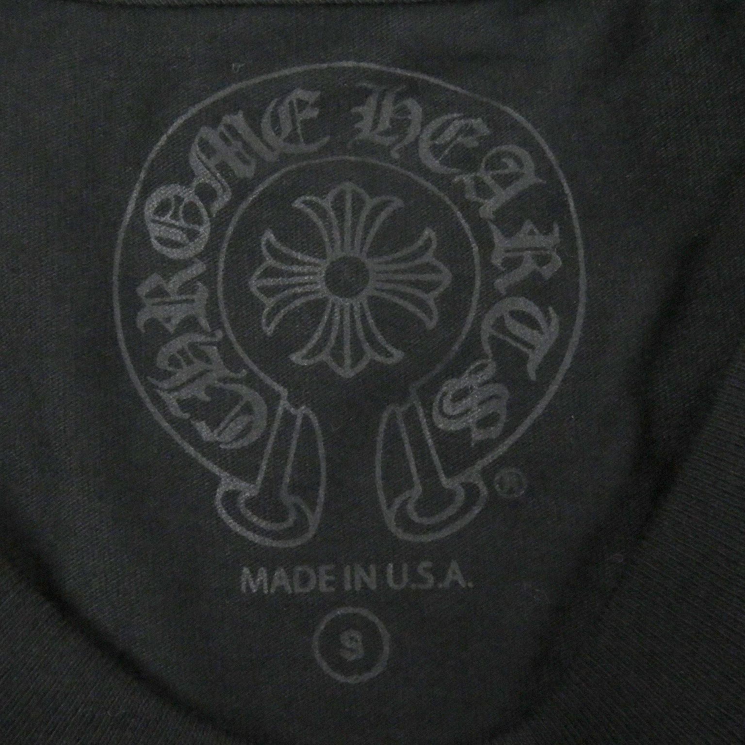 未使用品□CHROME HEARTS クロムハーツ コットン100