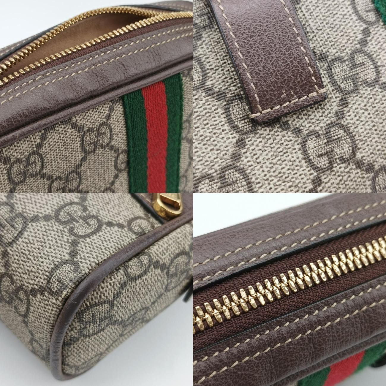 グッチGucciオフィディアブラウンPVCコーティングキャンバス517076D026092309