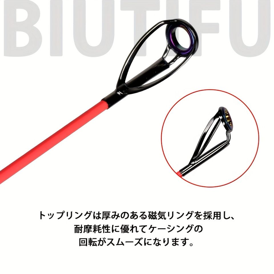 海釣りスピニングロッド 4.5mイエローハンドル