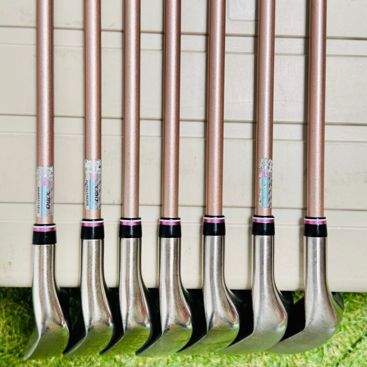 【良品】12代目ゼクシオ XXIO12 ボルドー レディースアイアンセット 7本 XXIO ゼクシオ12 アイアンセット 7本 A 右 レディース ゴルフクラブ