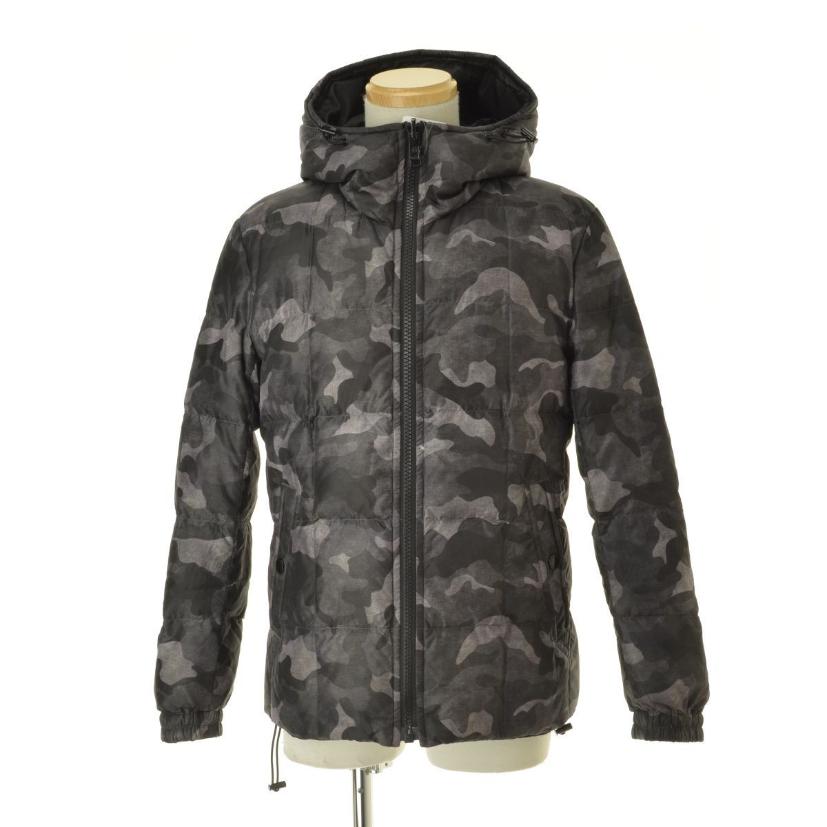 BLACKLABEL CRESTBRIDGE】51F13-212-09 リバーシブルダウンジャケット 