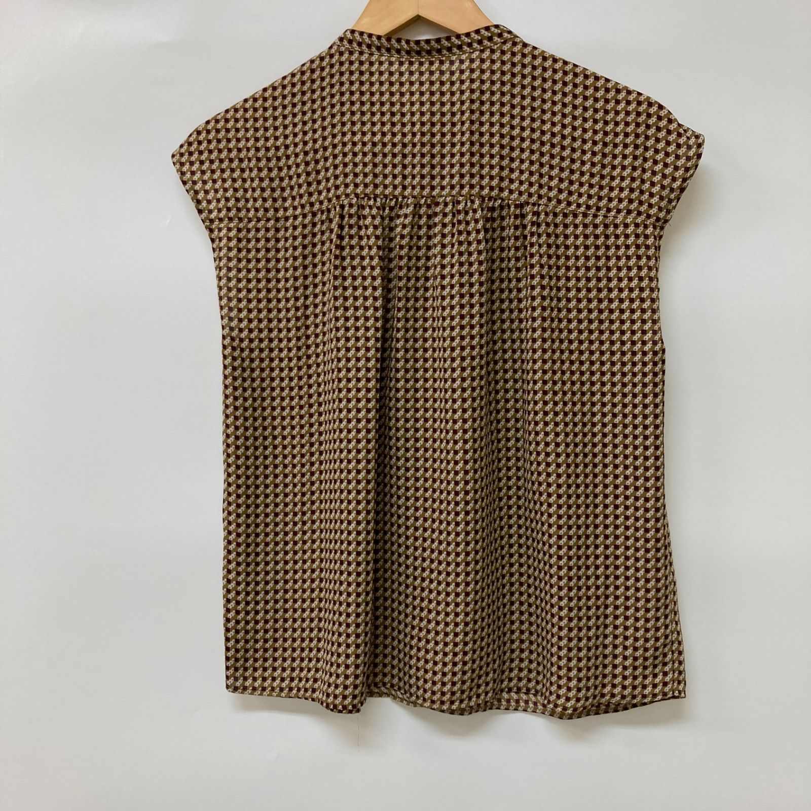 Te chichi テチチ トップス ブラウス シャツ ノースリーブ ブラウン 
