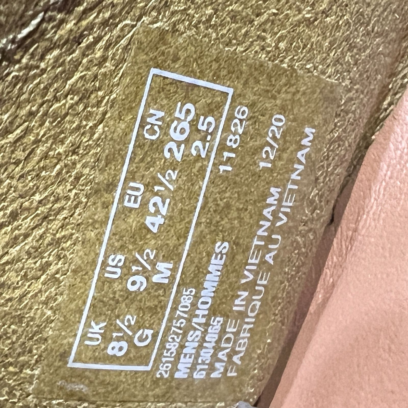 美品 クラークス ワラビー2 メイプル スエード 26.5cm 26158275 7085 