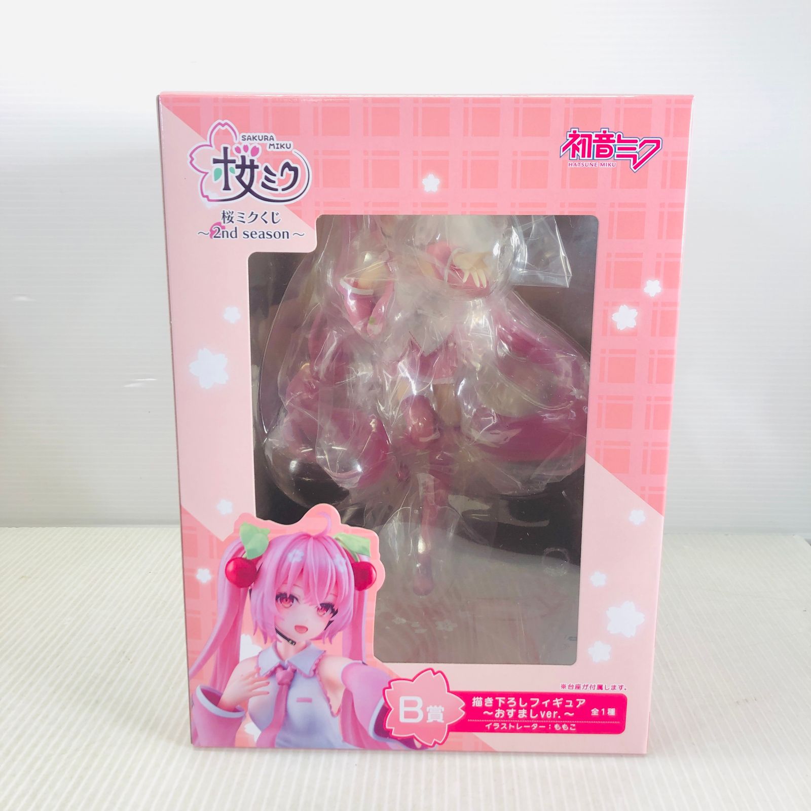 1円～ 未開封 桜ミクくじ B賞 描き下ろしフィギュア CherryBlossom ver