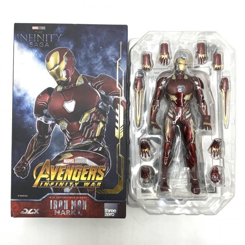 中古】【開封】DLX アイアンマン・マーク50 アベンジャーズ
