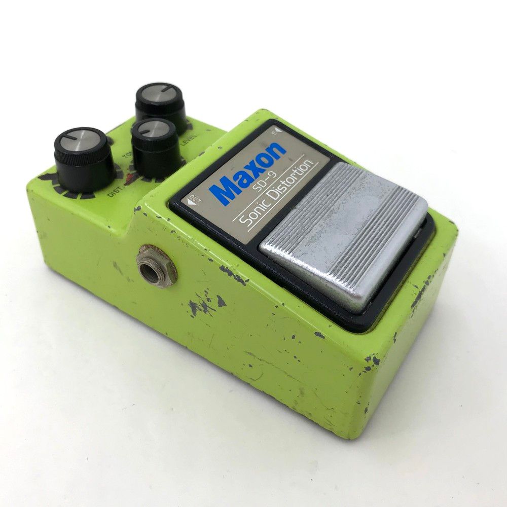 ○Maxon マクソン SD-9 エフェクター 本体のみ 音出し確認済 ※スレキズ 