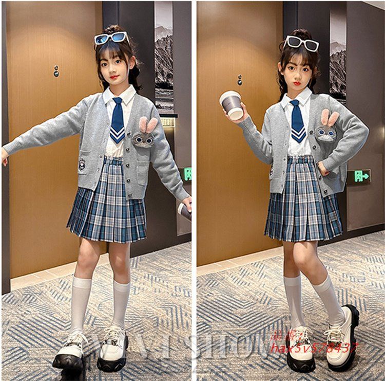 上下セット チェック柄