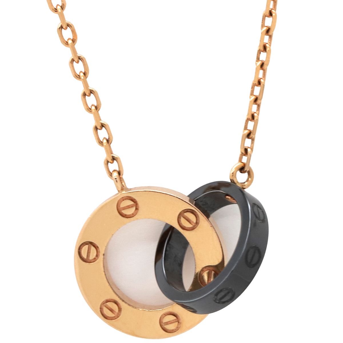⭐ 極美品 ✨Cartier ✨750ゴールド ダイヤモンド ネックレス カルティエ Cartier ベビーラブダイヤネックレス イエロー