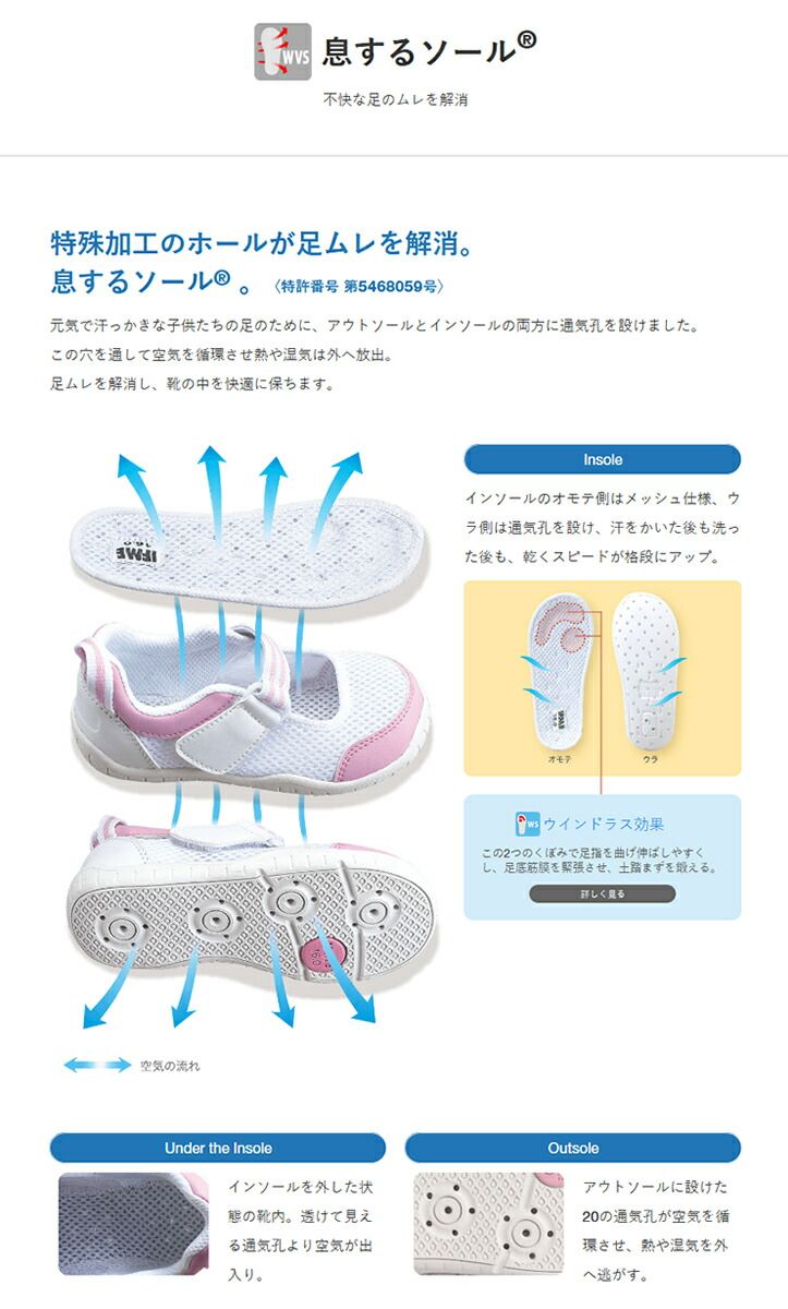 当日出荷】 IFME イフミーキッズスクールシューズ スリッポン 上履き