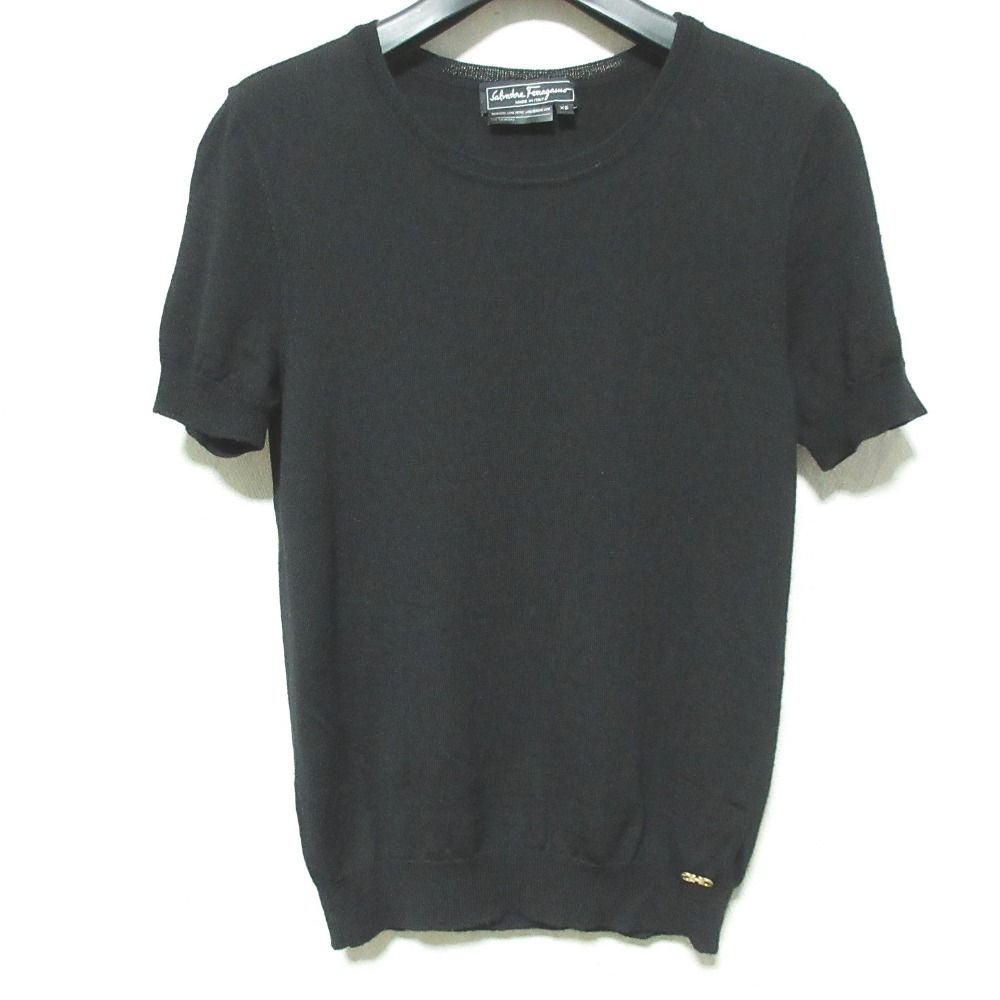 美品 Salvatore Ferragamo サルヴァトーレフェラガモ ガンチーニ