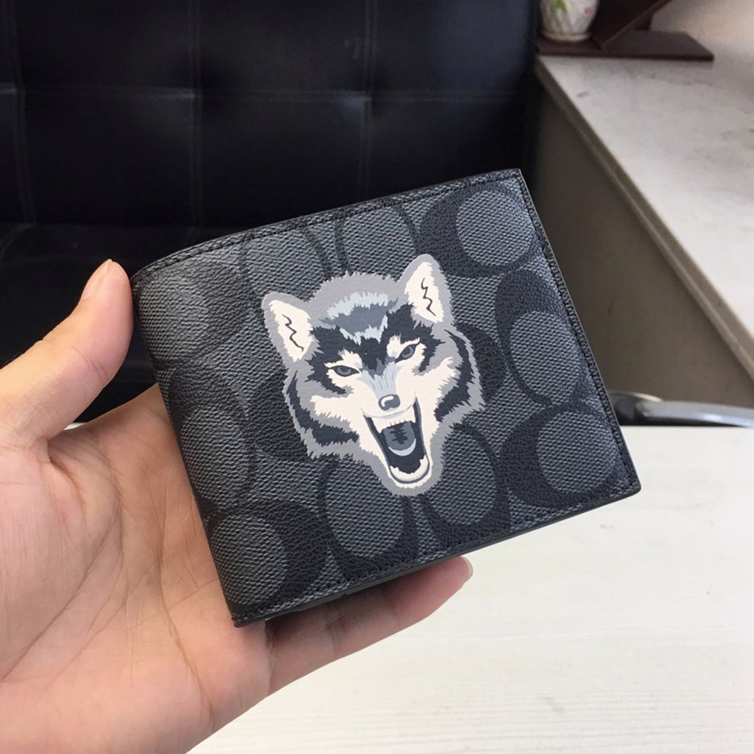 COACH コーチ 長財布 狼 オオカミ - 長財布