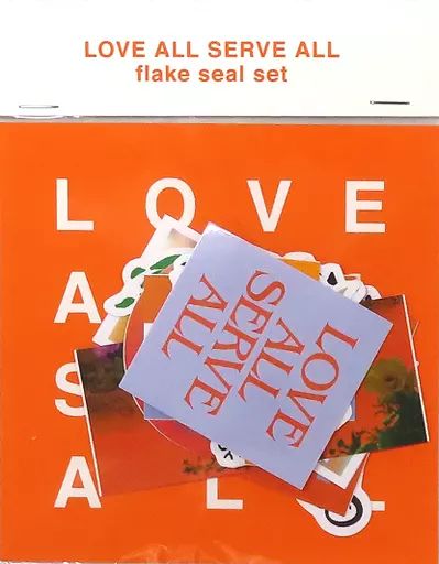 中古】シール・ステッカー 藤井風 LOVE ALL SERVE ALL flake