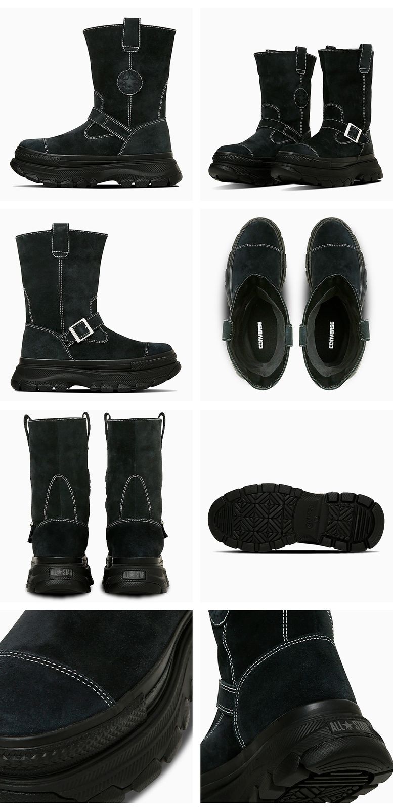 クーポン発行中 取扱店･ コンバース ブーツ メンズ レディース オールスター トレックウエーブ ウエスタンブーツ HI 31315691 converse ALL STAR TREKWAVE WESTERNBOOTS HI 厚底 MERCADOAVALIA_COM_BR