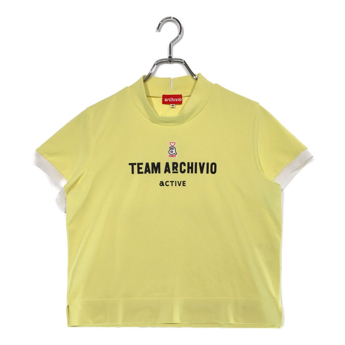 中古 レディース アルチビオ archivio 半袖シャツ 40(L) 黄