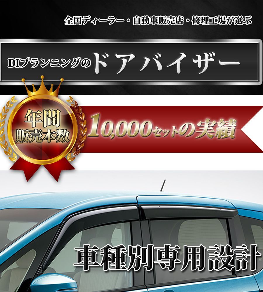 スズキ ラパン HE33S フロアマット&ラゲッジマット&ドアバイザー 
