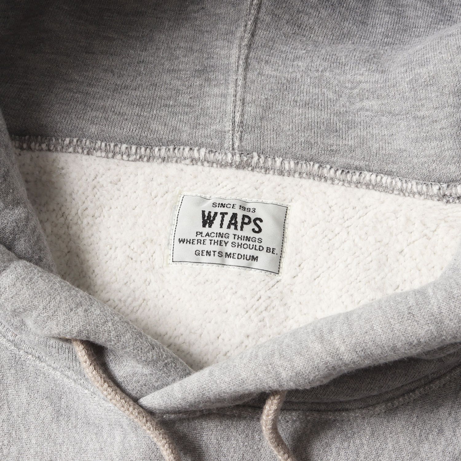 WTAPS グレー 、パーカーＭサイズ WTAPS（ダブルタップス）パーカー グレー サイズ:2(M位) メンズ