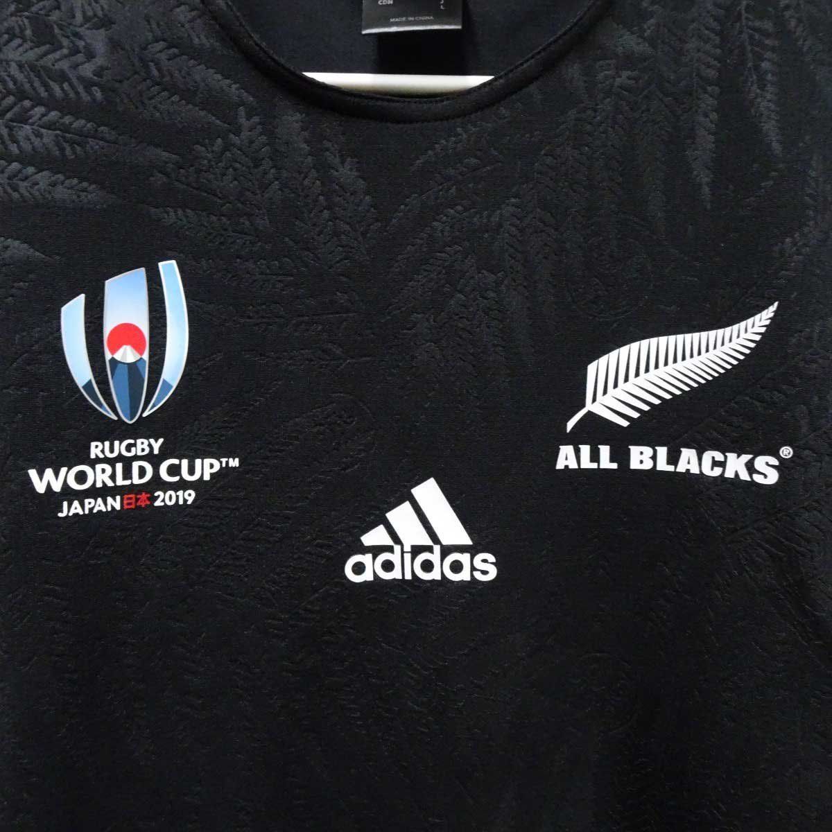 中古】アディダス ラグビー ニュージランド代表 オールブラックス RWC 