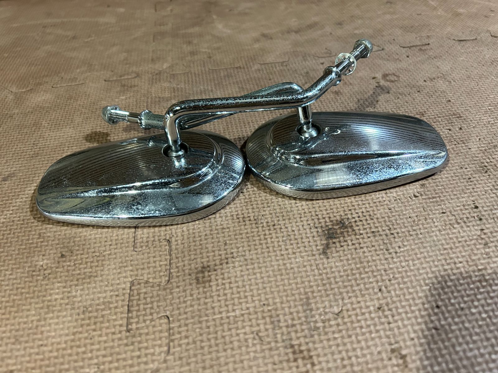 Harley-Davidson 純正ミラー　左右セット Amazon | HUILI-JPHOME 8mm リアビュー サイド ミラー 左右