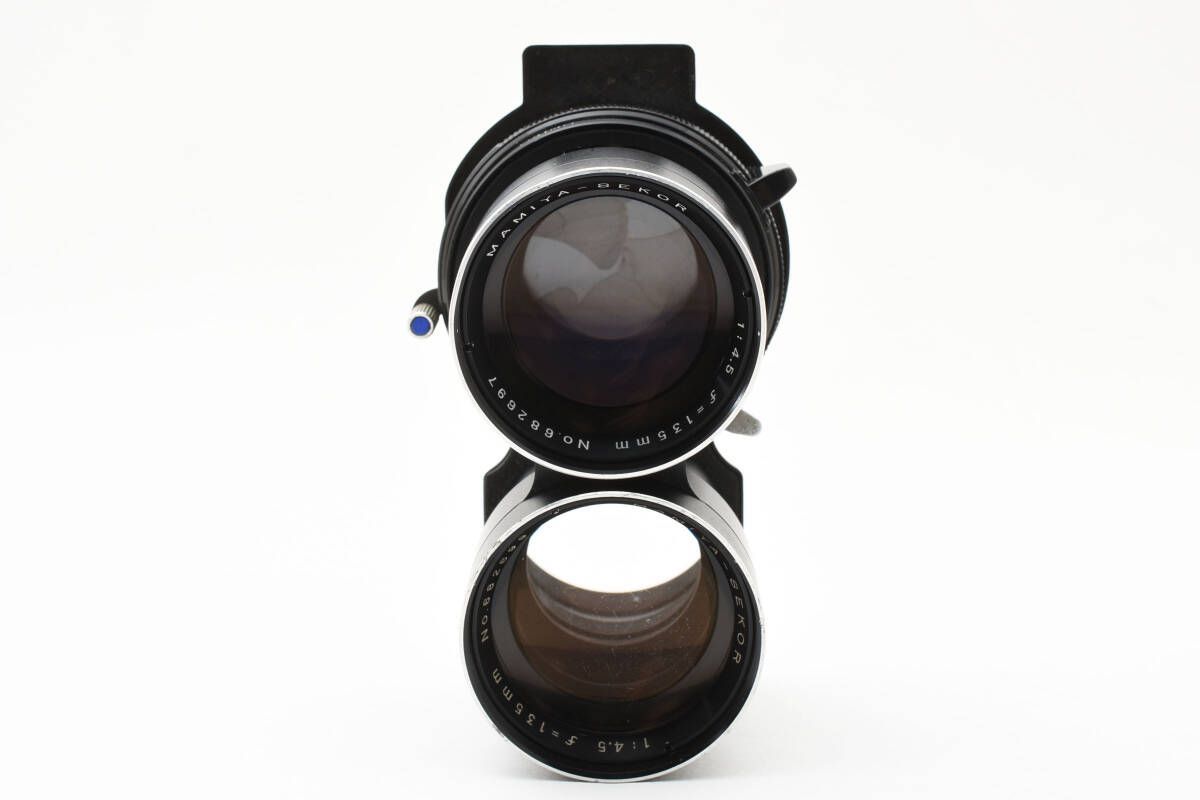 ☆実用美品☆ マミヤ Mamiya Sekor 135mm F4.5 Blue Dot TLR