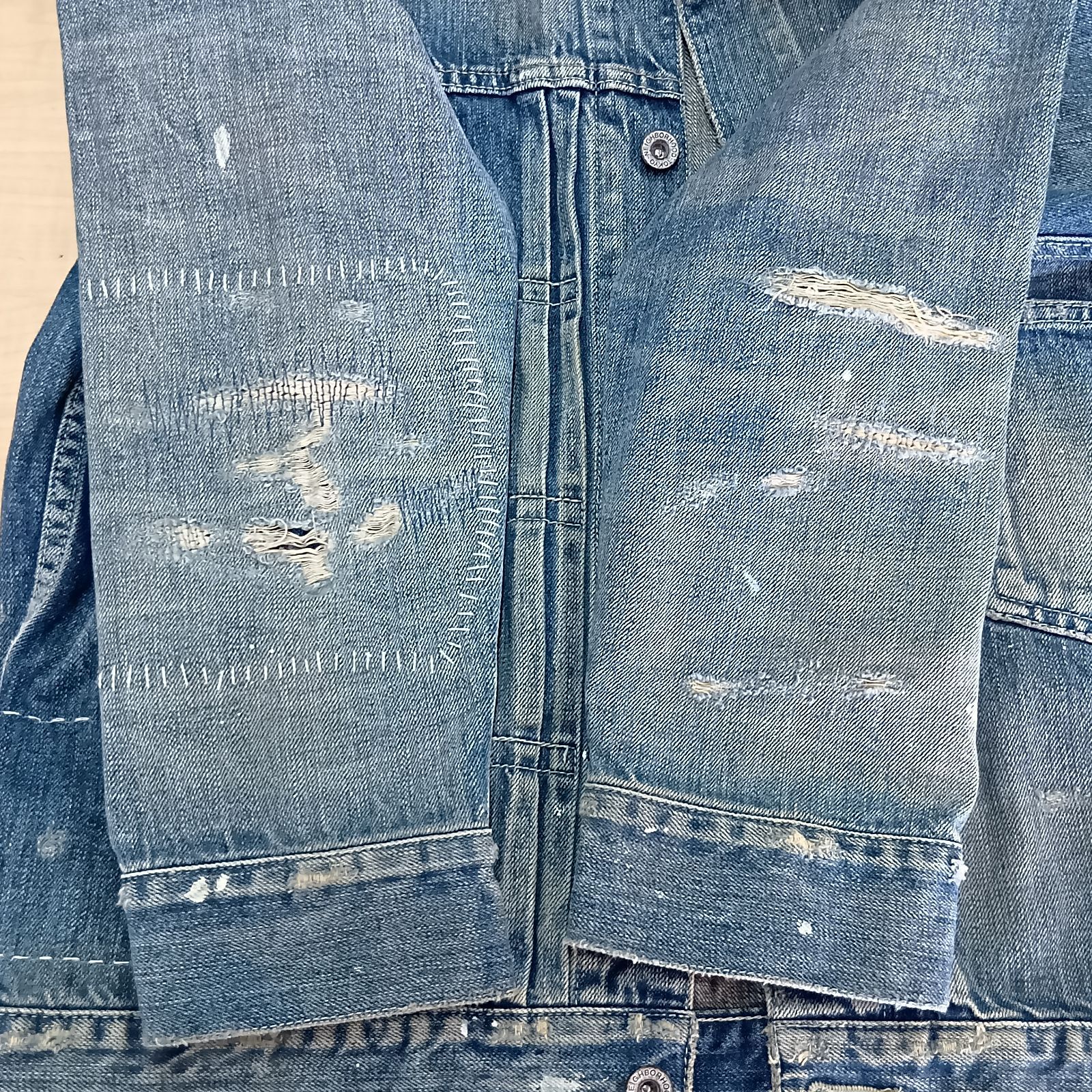 美品】NEIGHBORHOOD ネイバーフッド デニムジャケット SAVAGE STOCKMAN
