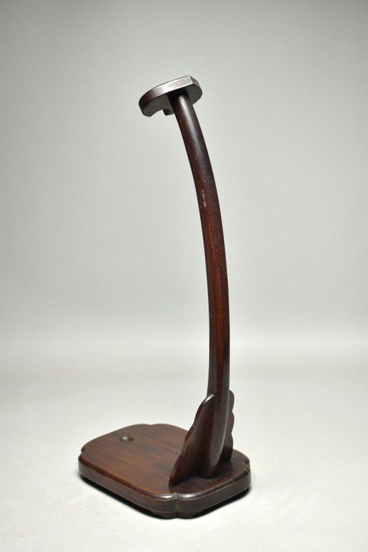 蔵A5333a 唐木造 刀掛け 刀装具