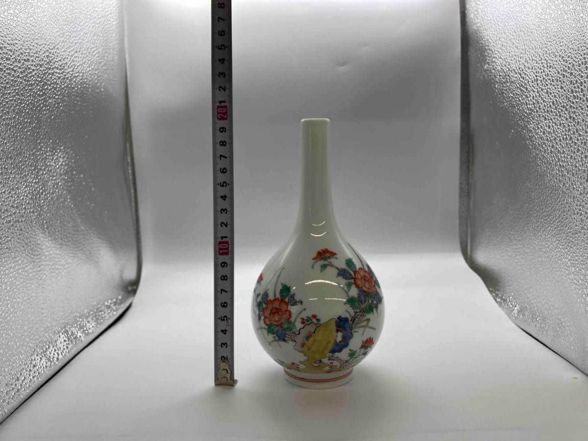 柿右衛門 十四代目 酒井田柿右衛門 花瓶 一輪挿し 箱なし - メルカリ